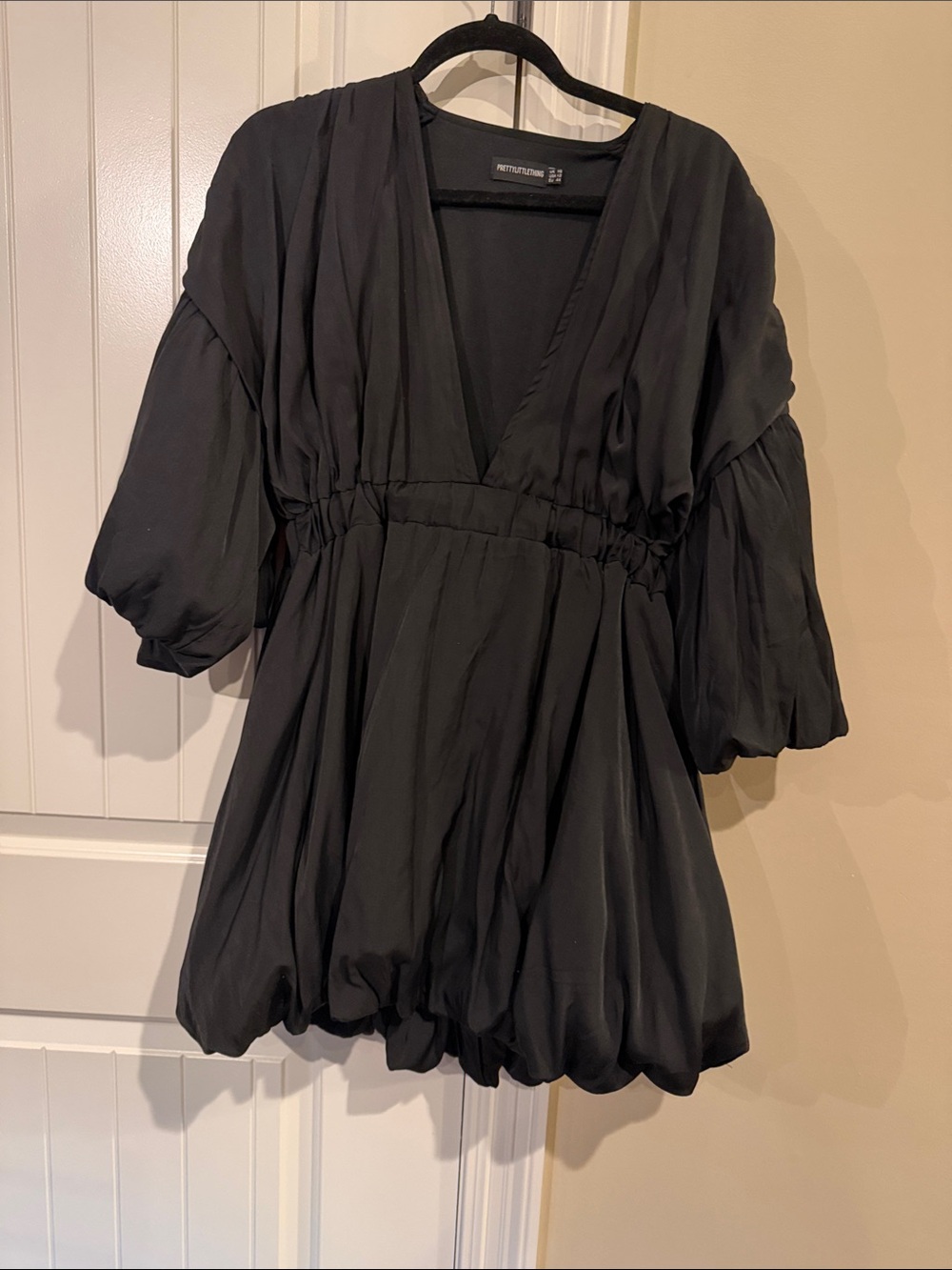 PrettyLittleThing Black Mini Dress
